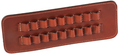 Levys Leathers SN42-H Leather Rifle Cartridge Band (Walnut)
