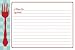 C.R. Gibson Good Eats Recipe Cards, 4 x 6-Inch