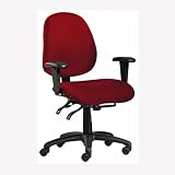 Neutral Posture Ergonomic Chair with Arms and Seat Slider