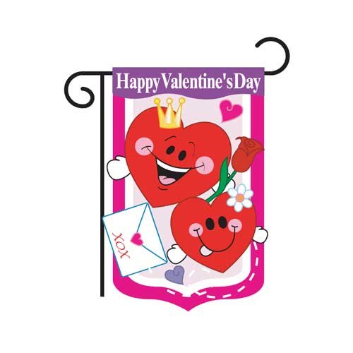 Cheerful Valentine's Day Garden Pennant $9.99Product DescriptionThis high Cheerful Valentine's Day Garden Pennant $9.99Product DescriptionThis high