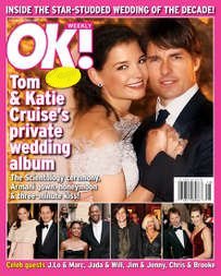 Star Magazine Jennifer Lopez, Katie Couric December 4, 2006 Issue (Tom Cruise & Katie Holmes Wedding)