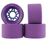 Orangatang Balut Purple Longboard Skateboard Wheels 72.5mm 83a - Set of 4 Wheels