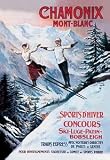 30 x 20 Stretched Canvas Poster Chamonix Mont-Blanc