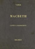 Macbeth, Cloth, It: Vocal Score