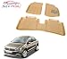 Auto Pearl - Premium Quality Car 3D 2 Rows Beige Mats For - Volkswagen Vento RS.1199.00