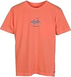 Life is good Women's Easy Rider Bike Short Sleeve Tee