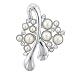 

Pearl & Rhinestone Pin Brooch