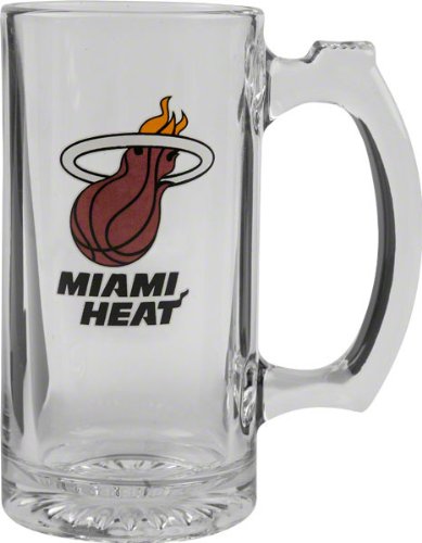Miami Heat Logo Glass Tankard