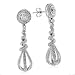 14K WG 1.15ct Diamond Earrings