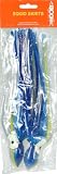 Boones Octopus/Squid Skirt - 7 3/4 Blue/Silver/Yellow - 2 Pack!