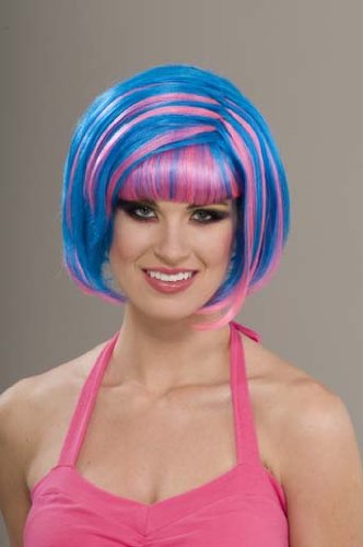 80's Candy Swirl Wig