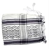 Shemagh, White/Black