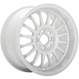 Konig Retrack Pearl White - 15 X 7 Inch Wheel