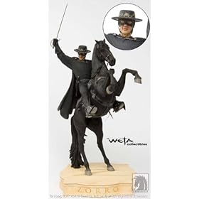  Zorro on Tornado 22 inch High Statue Weta Collectibles