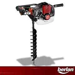 Berlan Benzin Erdbohrer BBEB50 + Bohrer 200mm im Set