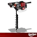 Berlan Benzin Erdbohrer BBEB50 + Bohrer 200mm im Set