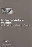 Le plateau de Mondeville (Calvados) : Du N�olithique � l'�ge de Bronze