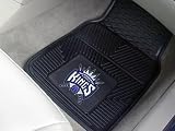A Set of 4 NBA Universal Fit Front and Rear All-Weather Floor Mats - Sacramento Kings