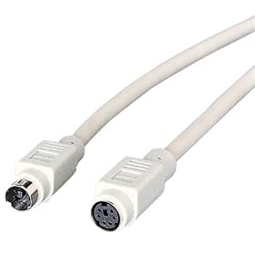 ELECOM PS/2�L�[�{�[�h�E�}�E�X�����P�[�u�� 1.5m KEK-P215