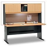 Bush Beech 72 Hutch Advantage Series A By Bush Furniture