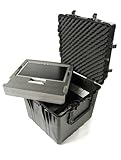 Pelican 0370 Cube Case with Foam for Camera (Black)