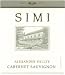 2003 Simi 'Alexander Valley' Cabernet Sauvignon 750 ml