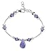 SCBR147 .925 Sterling Silver Lavender Swarovski SCBR147 .925 Sterling Silver Lavender Swarovski
