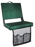 PolarHeat Wooden Frame Stadium Seat (Forest Green)