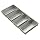 Focus Foodservice Commercial Bakeware 4 Strap 9 by 4--1/2-Inch Bread Pan Set