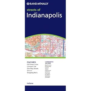 Indianapolis (Rand McNally Folded Map: Cities) by Rand McNally and Navigation Technologies Corporation