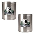 Minnesota Timberwolves 2pc Stainless Steel Can Holder Set - Primary Logo NBA Basketball