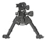 Versa-Pod Model 49 Super Short Prone Bipod with Ski Feet