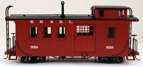 On30 Spectrum Caboose/Lighted, Sandy River