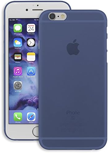 iPhone 6s Case - OZAKI O!coat [JELLY PRO] 360° Ultra Slim &amp; Light Weight Integrated Case for iPhone 6 &amp; 6s (4.7) / Matte Finish Hard Case / Anti-fingerprint / Anti-Slip / Anti-scratch - Midnight Blue
