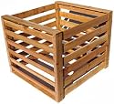 Natural Cedar Louvered Composter Bin