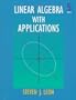 Linear Algebra With Applications
