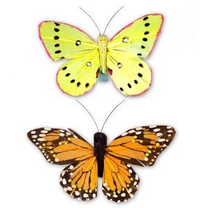 Butterflies - clip on