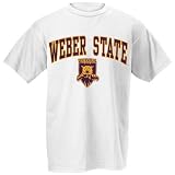 Weber State Wildcats White Bare Essentials T-shirt