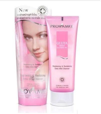 Gluta Bright Clensing Gel skin brightening & revitalizing. Facial Cleanser