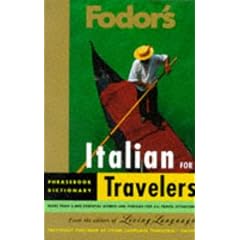 Italian for Travellers Phrase Book (Language)