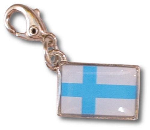 NATIONALFLAG 国旗柄ファスナーホルダー フィンランド共和国 07112-3