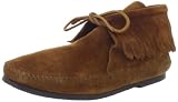 Minnetonka Womens Classic Fringe Moccasin
