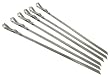 Steven Raichlen Best of Barbecue SR8025 Signature Stainless Steel Skewers, Set of 6 (3/8-inch Wide)