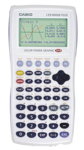 Casio CFX-9850GB Plus Graphing Calculator (White)