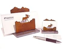 Moose Metal & Slate Desk Set