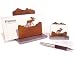 Moose Metal & Slate Desk Set