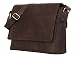 Leaderachi - 100% Pure Genuine Real Vintage Hunter Leather Handmade Men Crossover Shoulder Laptop Messenger Bag ["TUSCANY" (MUSKAT)] RS.3599.00