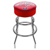 NEW NHL Washington Capitals Padded Bar Stool - NHL1000-WC