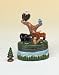 Bald Eagle Black Bear Moose Hinged Trinket Box phb