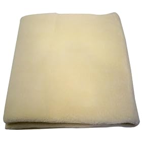 Arm's Reach Co-Sleeper Bassinet Mini Plush Sheet, Natural